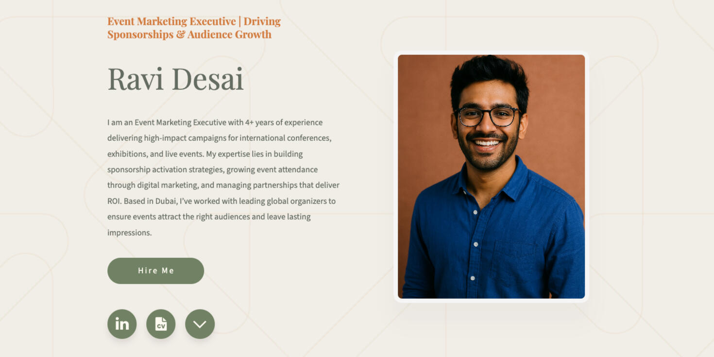 Ravi Desai Profile